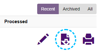 Benefits Self-Service Archive Icon