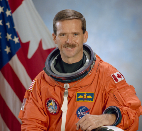 Image of Chris Hadfield, astronaut.