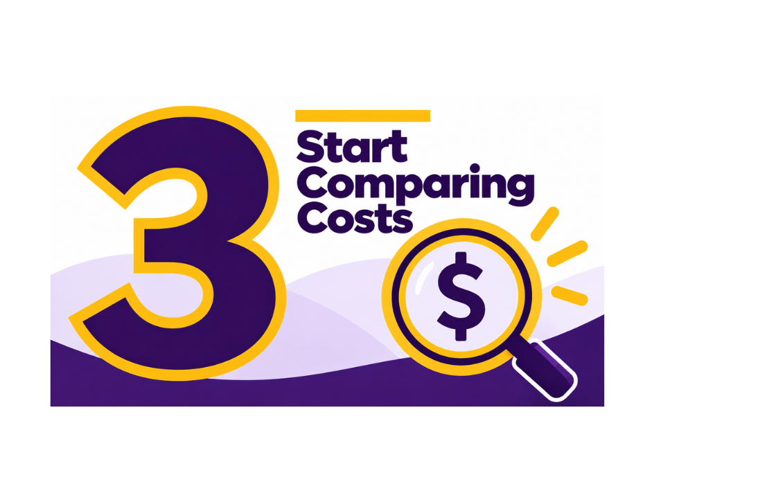 3 Start Comparing Costs